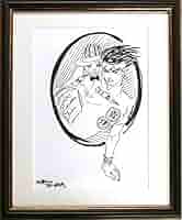 Amazon.co.jp: JOJO 岸辺露伴 複製原画 ジョジョ展 ルーヴルへ